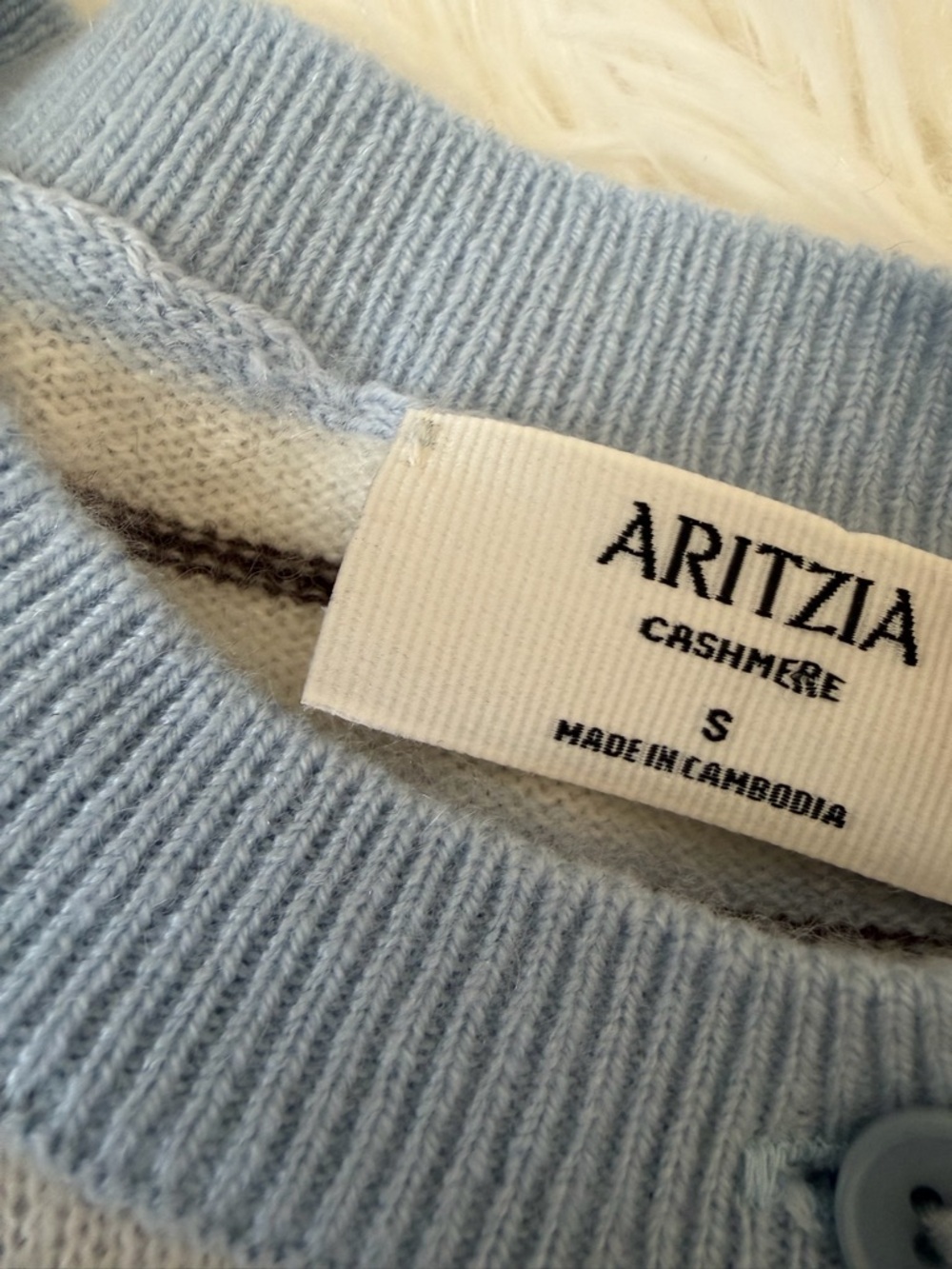Aritzia Bare Cashmere Exemplar Cardigan - Picture 8 of 8